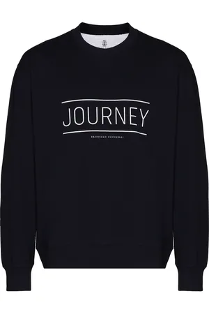 Brunello Cucinelli Sweatshirt mit Logo-Print