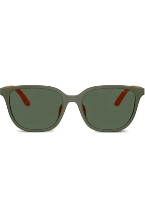 Emporio Armani Sonnenbrille mit eckigem Gestell
