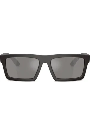 Prada Sonnenbrille mit eckigem Gestell