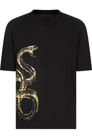 Armani Exchange T-Shirt mit Schlangen-Print