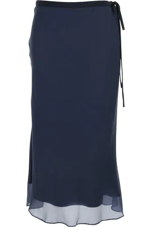 DUNST Midirock aus Satin