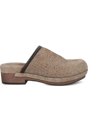 Brunello Cucinelli Mules mit Kroko-Effekt