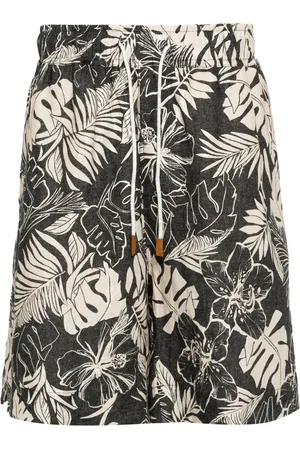 ELEVENTY Shorts aus Leinen