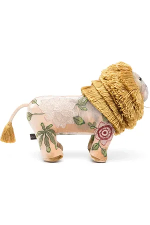 Anke Drechsel Löwen-Stofftier mit Stickerei