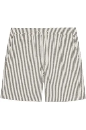 NN.07 Gestreifte Badeshorts