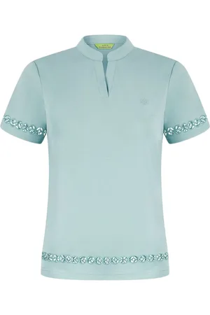 SHANGHAI TANG T-Shirt aus Baumwolle