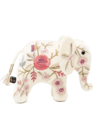 Anke Drechsel Mini Elefant-Stofftier mit Stickerei