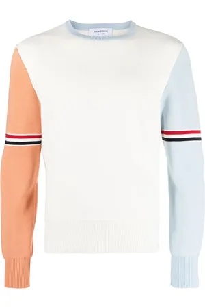 Thom Browne Pullover mit RWB-Streifen