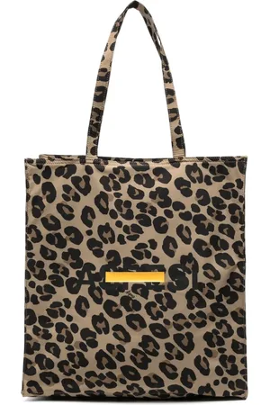 Aspesi Shopper mit Leoparden-Print