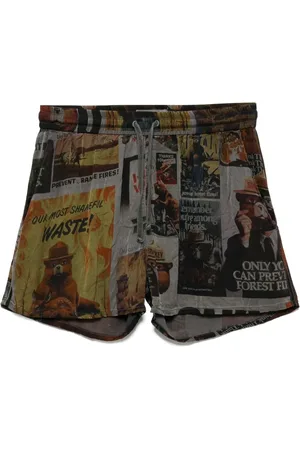 Stain Shade Shorts mit grafischem Print