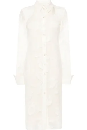 Sportmax Midikleid aus Mesh