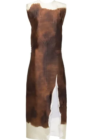 Prada Maxikleid mit Print