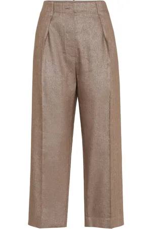 Brunello Cucinelli Chino mit Falten