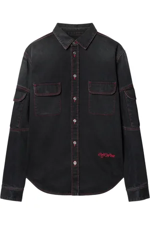 OFF-WHITE Script Samurai Hemd