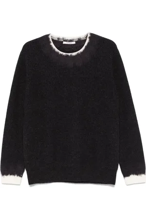 KANGRA CASHMERE Pullover mit Kontrastdetails