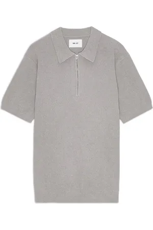 NN.07 Poloshirt mit Reißverschluss