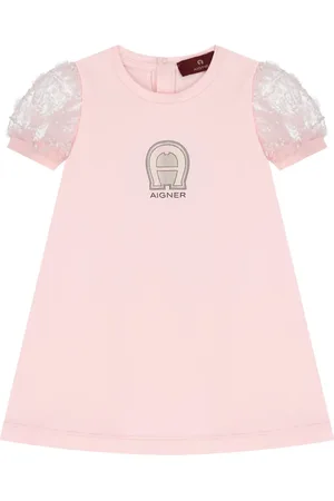 Aigner Kleid mit Logo-Stickerei