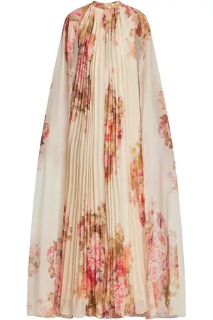HEMANT AND NANDITA Kleid mit Blumen-Print