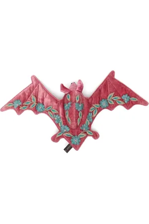 Anke Drechsel Fledermaus-Stofftier mit Stickerei