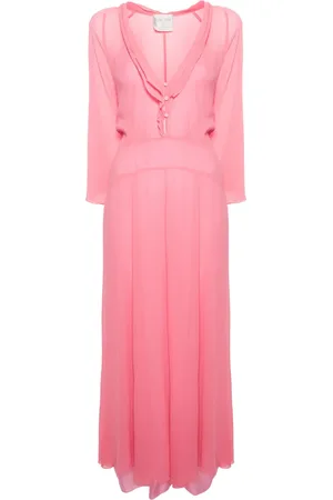 FORTE FORTE Ausgestelltes Maxikleid in Knitteroptik