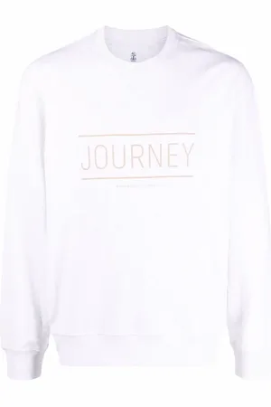 Brunello Cucinelli Sweatshirt mit Slogan