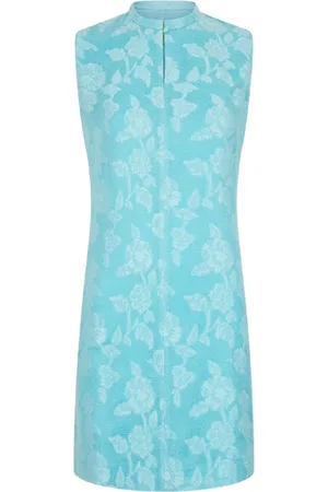 SHANGHAI TANG Minikleid mit Jacquardmuster