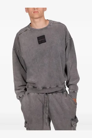 Podhio Sweatshirt mit Logo-Patch