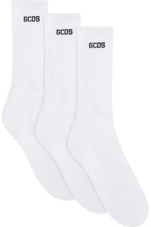 GCDS 3er-Set Socken mit Logo-Jacquard
