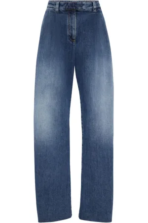 Brunello Cucinelli Jeans mit weitem Bein