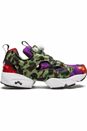 Reebok X BAPE Instapump Fury OG Sneakers