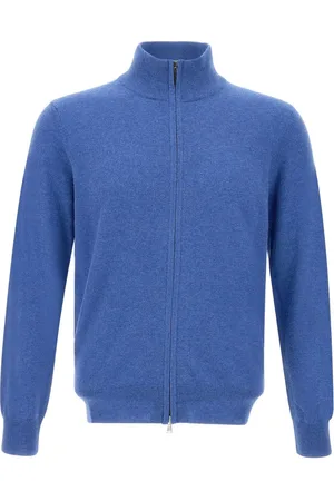 KANGRA CASHMERE Pullover mit Reißverschluss