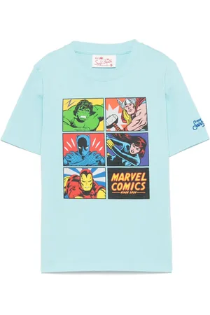 MC2 SAINT BARTH X Marvel Comics T-Shirt mit Cartoon-Print