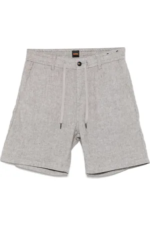 HUGO BOSS Chino-Shorts aus Slub
