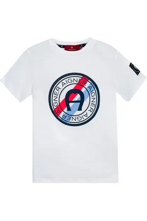 Aigner T-Shirt mit Logo-Print