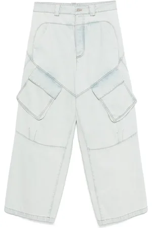 MARCELO BURLON Weite Cargo-Jeans