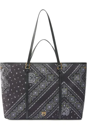 Pinko Handtasche mit Bandana-Print
