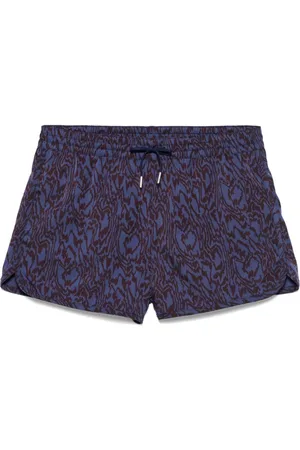 CDLP Badeshorts mit abstraktem Print