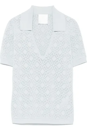 Givenchy Fein gestricktes T-Shirt