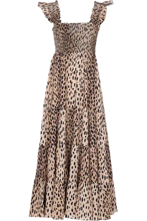 RIXO London Kendall Kleid aus Baumwolle