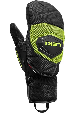 Leki Handschuhe mit Logo-Print