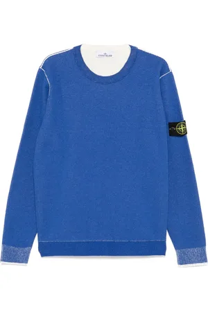 Stone Island Sweatshirt mit Kompass-Patch
