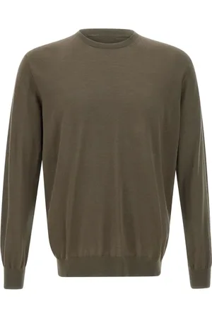 KANGRA CASHMERE Klassischer Merinopullover