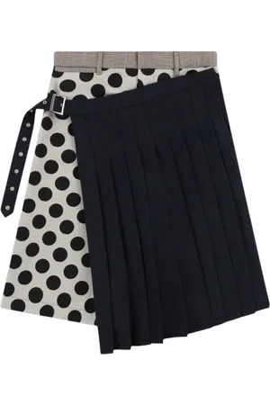 Charles Jeffrey Loverboy Faltenrock mit Polka Dots