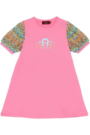 Aigner T-Shirtkleid mit grafischem Einsatz