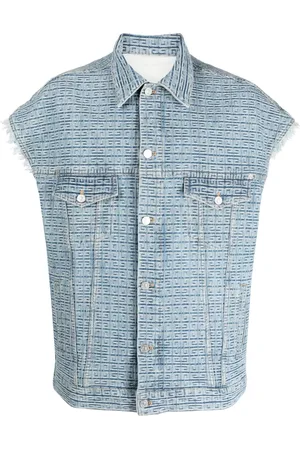 Givenchy Jeansweste mit 4G-Muster