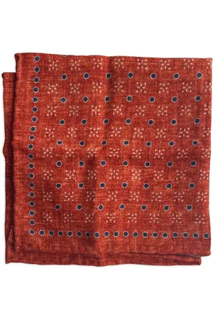 Brunello Cucinelli Einstecktuch mit geometrischem Print