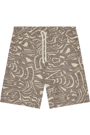 NN.07 Shorts mit Schlangen-Print