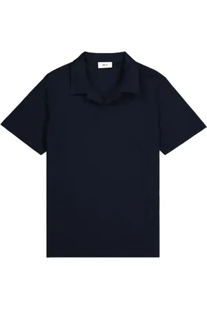NN.07 T-Shirt mit Poloshirtkragen