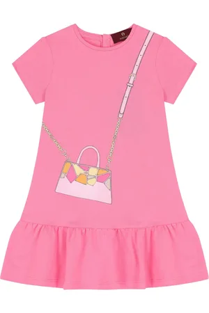 Aigner T-Shirtkleid mit gerüschtem Saum