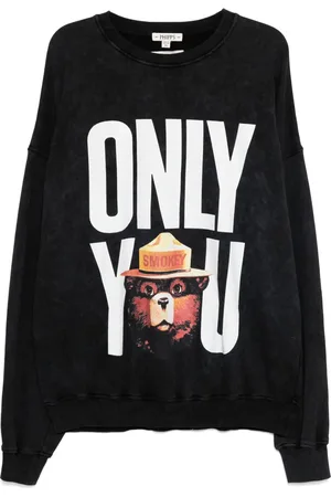 Stain Shade Sweatshirt mit grafischem Print